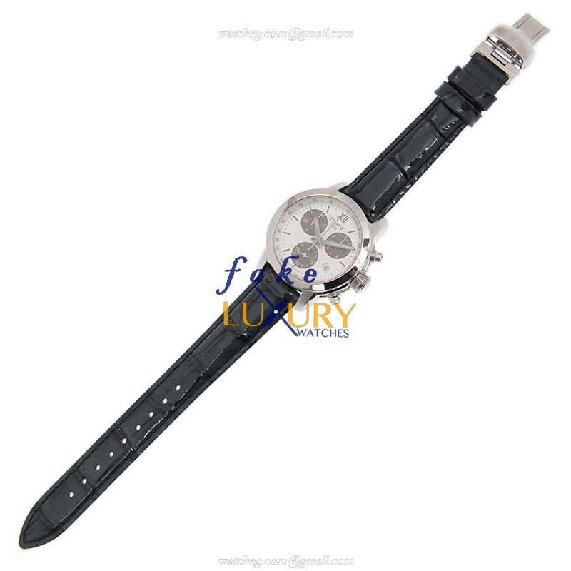 Tissot T055.217.16.038.00 Replica Watch, White Dial, Stainless Steel Case, Quartz Movement - Image 2