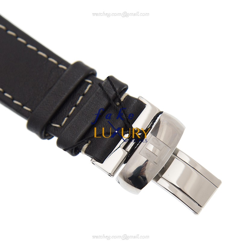 T40.1.426.51 - Tissot Touch Collection Replica Watch Quartz Stainless Steel Black Dial Leather - Image 4
