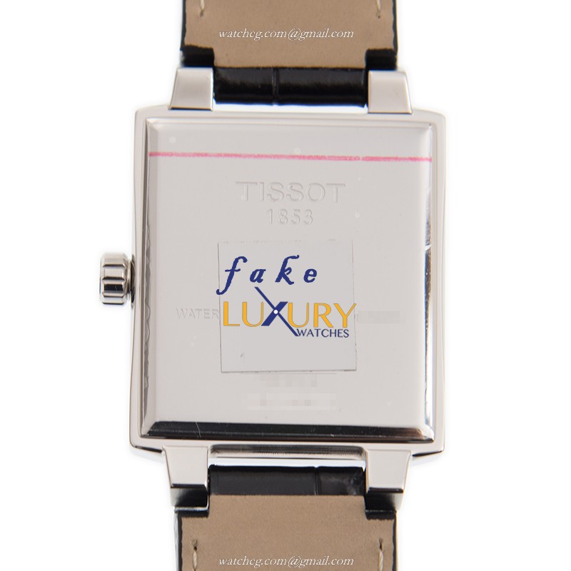 T061.310.16.051.00 - Tissot T-TREND Quartz Replica Watch - Black Dial Leather Strap - Image 3