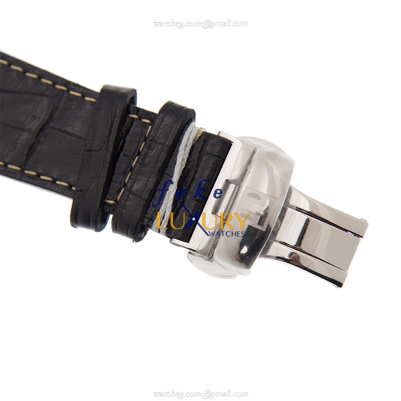 Tissot T032.309.16.057.00 Replica Watch, Quartz, Black Dial, 31mm Steel Case, Leather Strap - Image 4