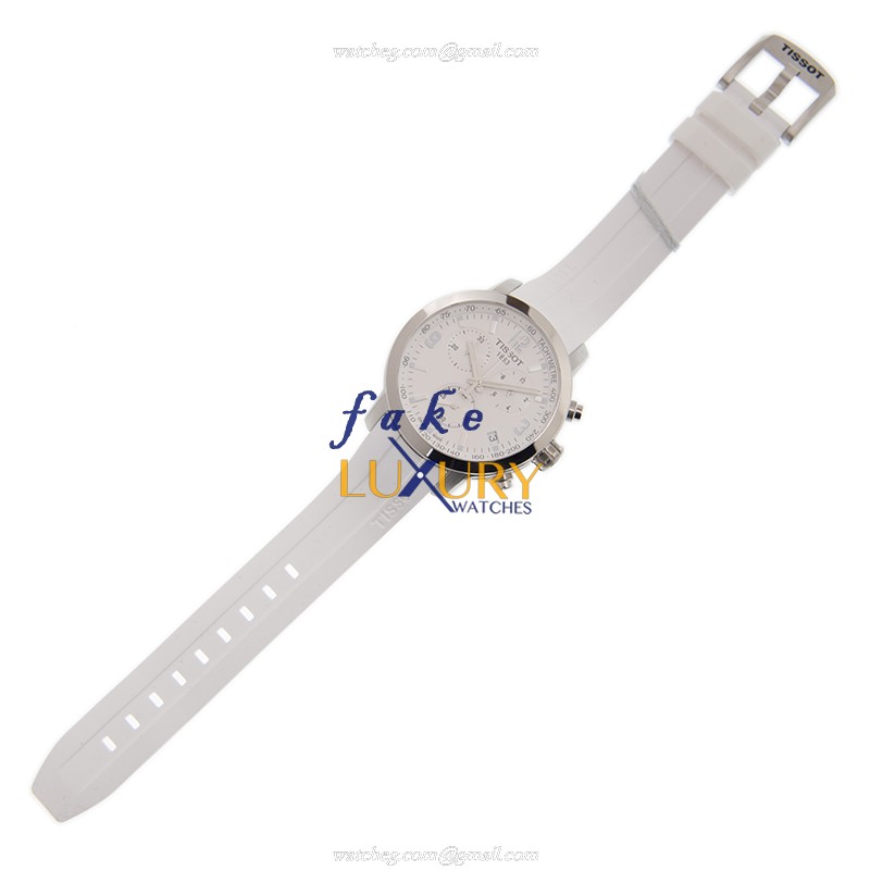 Tissot T055.417.17.017.00 Replica Watch, White Dial, Steel Case, Quartz Movement - Image 2