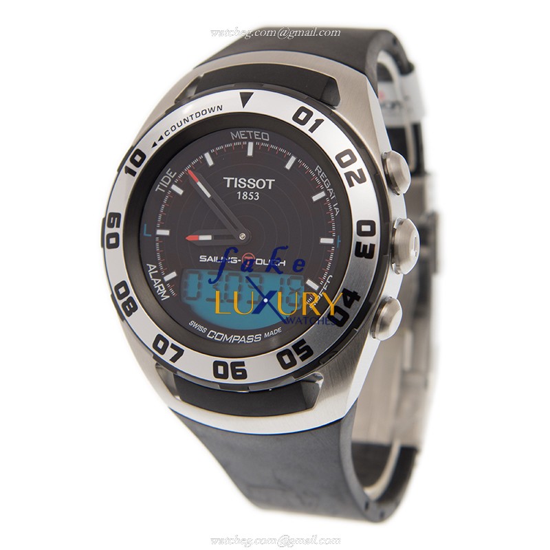 Tissot T056.420.27.051.01 Touch Collection Replica Watch, Quartz Movement, Black Dial - Image 3