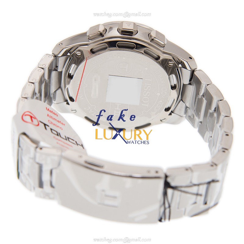 Tissot Touch Collection T047.220.44.116.00 Quartz Titanium White Dial Replica Watch - Image 4