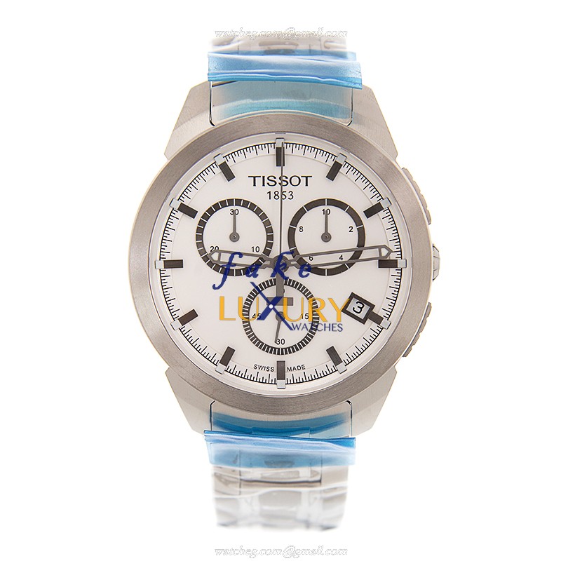 Tissot T069.417.44.031.00 Replica Watch, White Dial, Titanium Case, Quartz Movement - Image 2