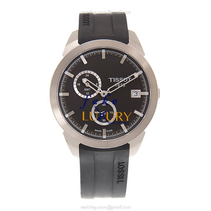 Tissot T069.439.47.061.00 T-SPORT Replica Watch Quartz Titanium Black Dial 43mm - Image 2