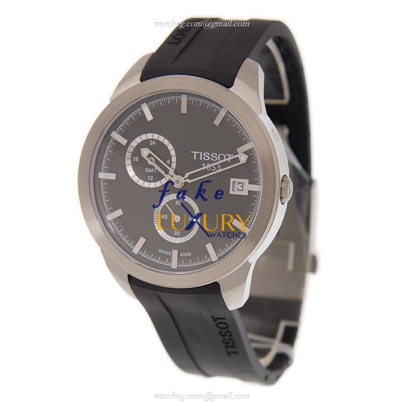 Tissot T069.439.47.061.00 T-SPORT Replica Watch Quartz Titanium Black Dial 43mm - Image 3