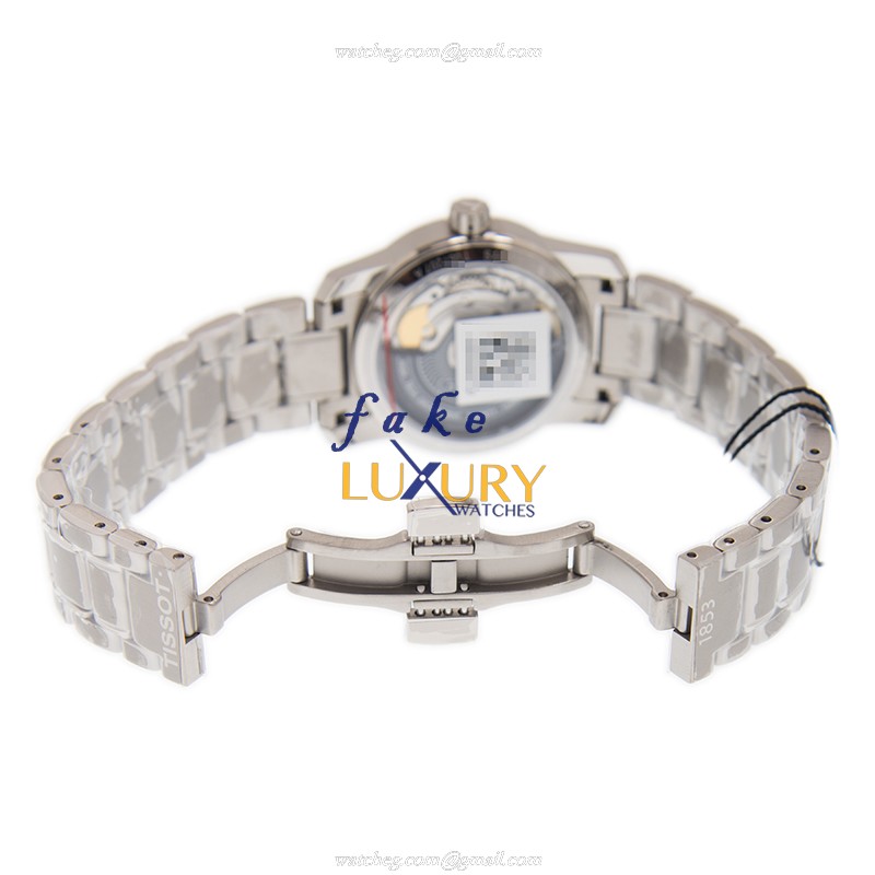 Tissot T087.207.44.116.00 T-Classic Replica Watch, White Dial Titanium Automatic - Image 5