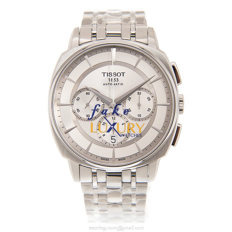 T059.527.11.031.00 - Tissot T-Classic Replica Watch Automatic Silver Dial Steel - Image 2