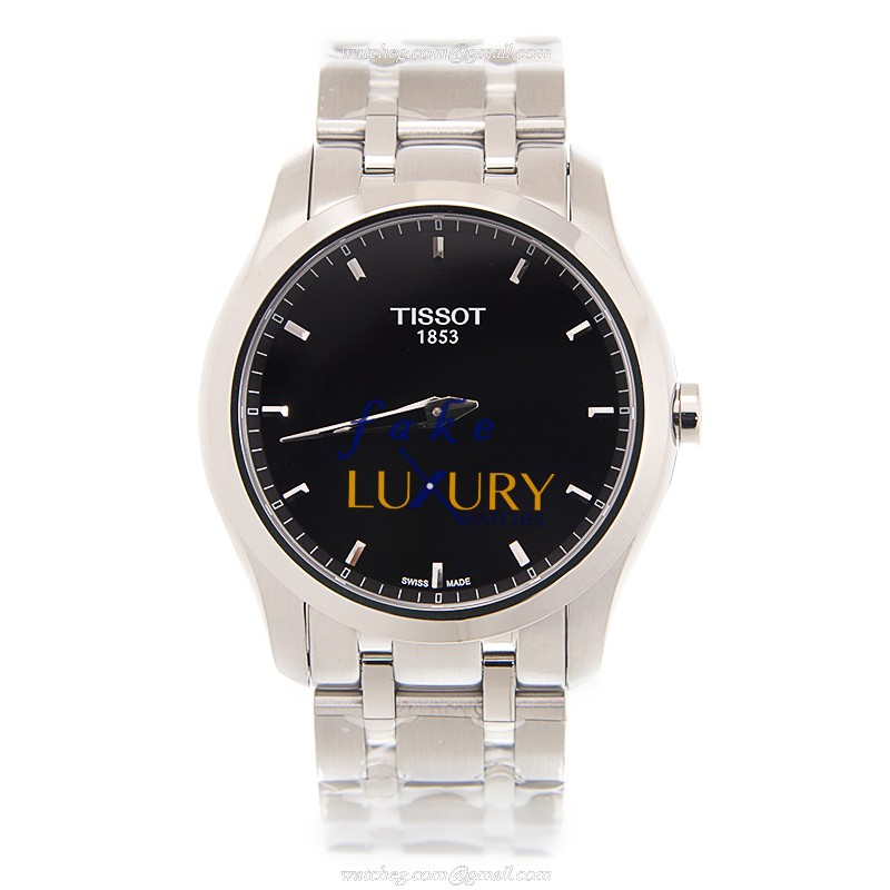 Tissot T035.446.11.051.01 Replica Watch, T-Classic Automatic, Black Dial, Steel Case - Image 2