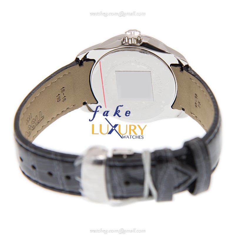 T035.210.66.051.00 - Tissot T-Classic Replica Watch - Quartz - Black Dial Black Leather - Image 4