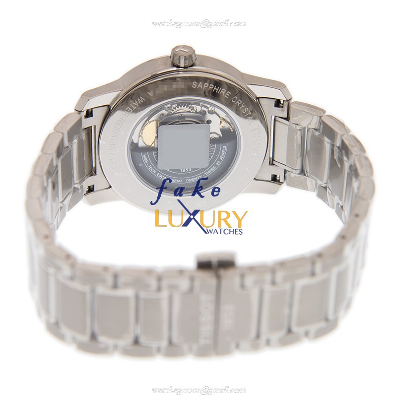 Tissot T087.407.44.037.00 Replica Watch, Automatic Movement, Silvery White Dial, Titanium Case - Image 4