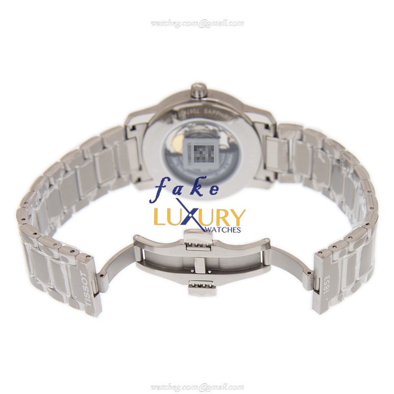 Tissot T087.407.44.037.00 Replica Watch, Automatic Movement, Silvery White Dial, Titanium Case - Image 5