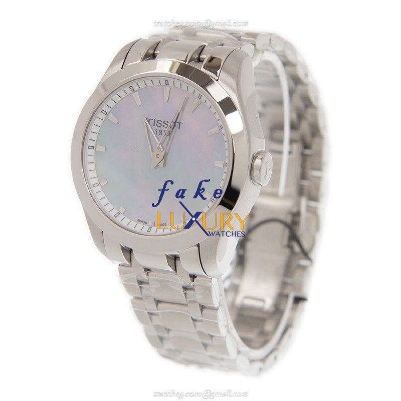 Tissot T035.246.11.111.00 T-Classic Replica Watch Quartz Stainless Steel White Dial - Image 3
