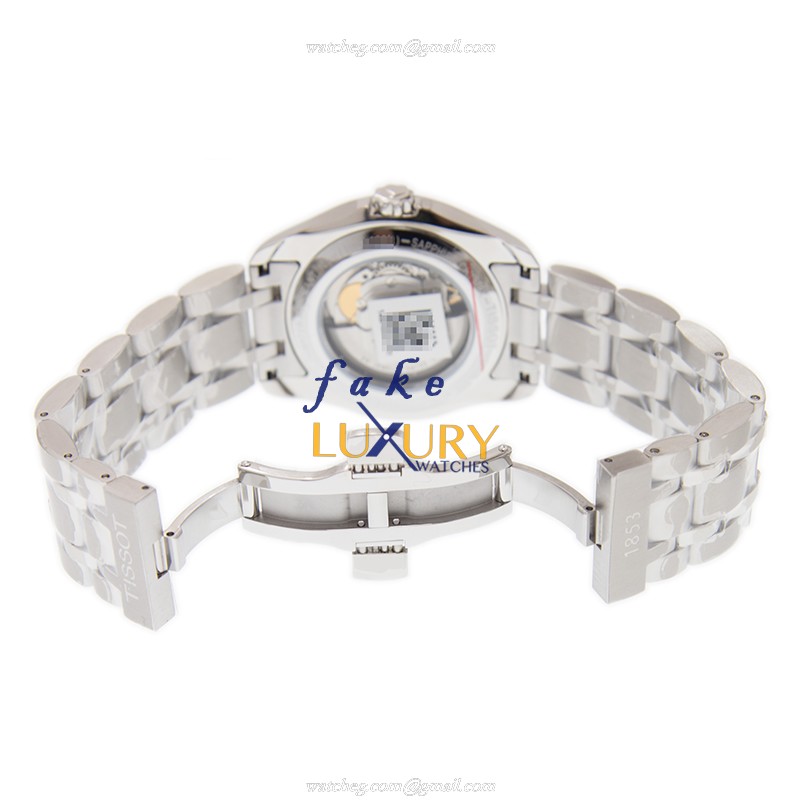 T035.428.11.051.00 - Tissot T-TREND Automatic Replica Watch - Steel Black Dial - Image 5