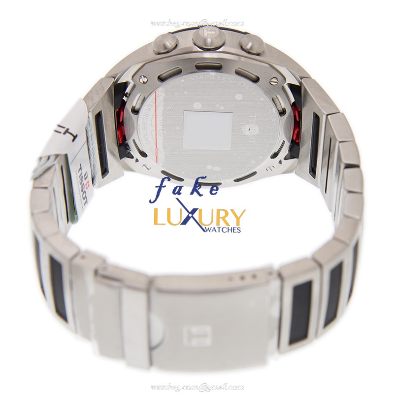 Tissot T056.420.21.041.00 TOUCH COLLECTION Replica Watch, Quartz, Blue Dial, Steel Case - Image 4