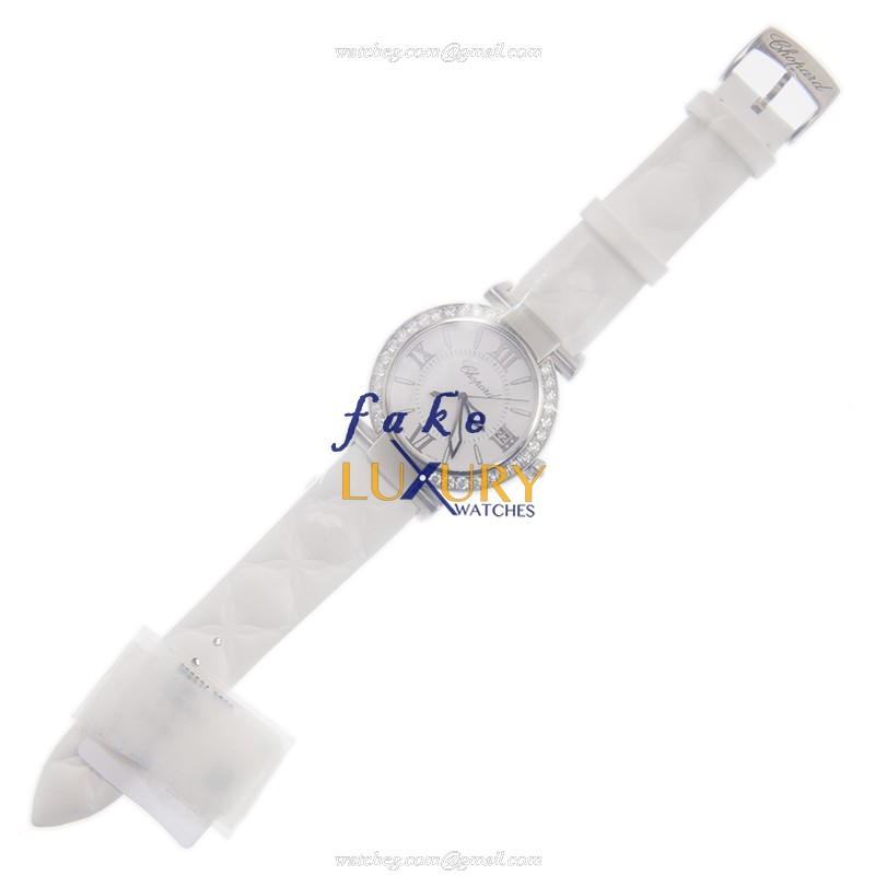 - 388531-3008 CHOPARD IMPERIALE Automatic Replica Watch - Stainless Steel & Diamonds - White - Image 2