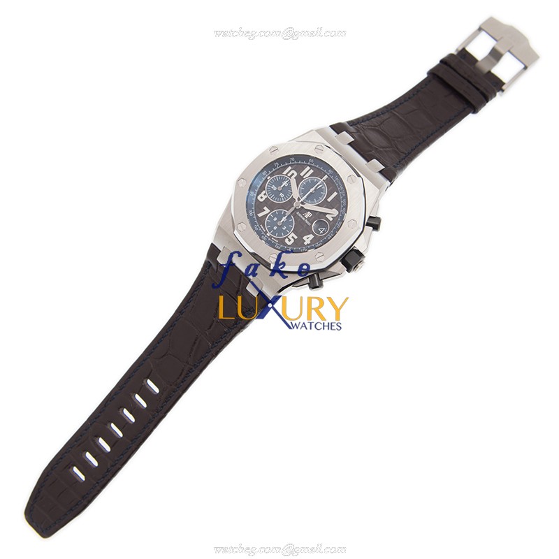 Audemars Piguet 26470ST.OO.A099CR.01 Royal Oak Offshore Replica Watch, Dark Brown Dial, Steel Case - Image 2