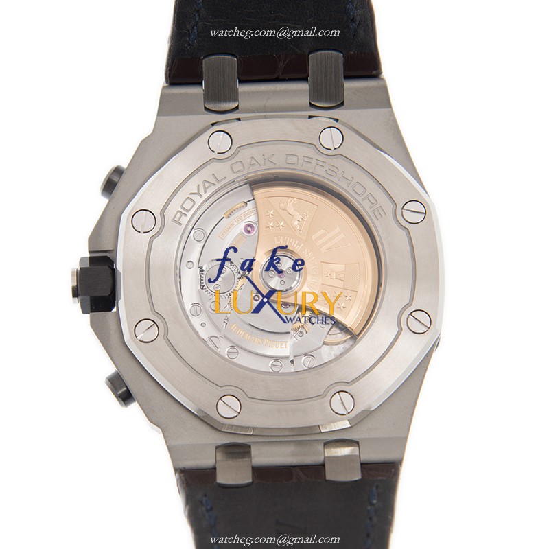 Audemars Piguet 26470ST.OO.A099CR.01 Royal Oak Offshore Replica Watch, Dark Brown Dial, Steel Case - Image 3