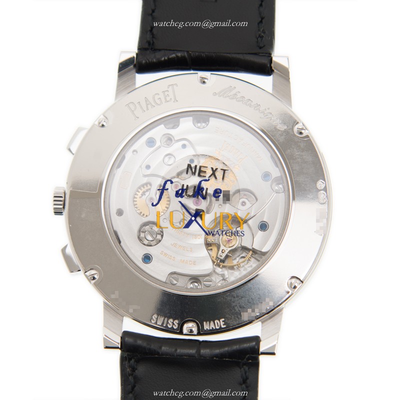 Piaget G0A40031 Replica Watch, Manual Wind, Silver Dial, 18kt White Gold & Diamond Case, 41mm - Image 3