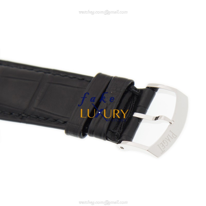 Piaget G0A40031 Replica Watch, Manual Wind, Silver Dial, 18kt White Gold & Diamond Case, 41mm - Image 4