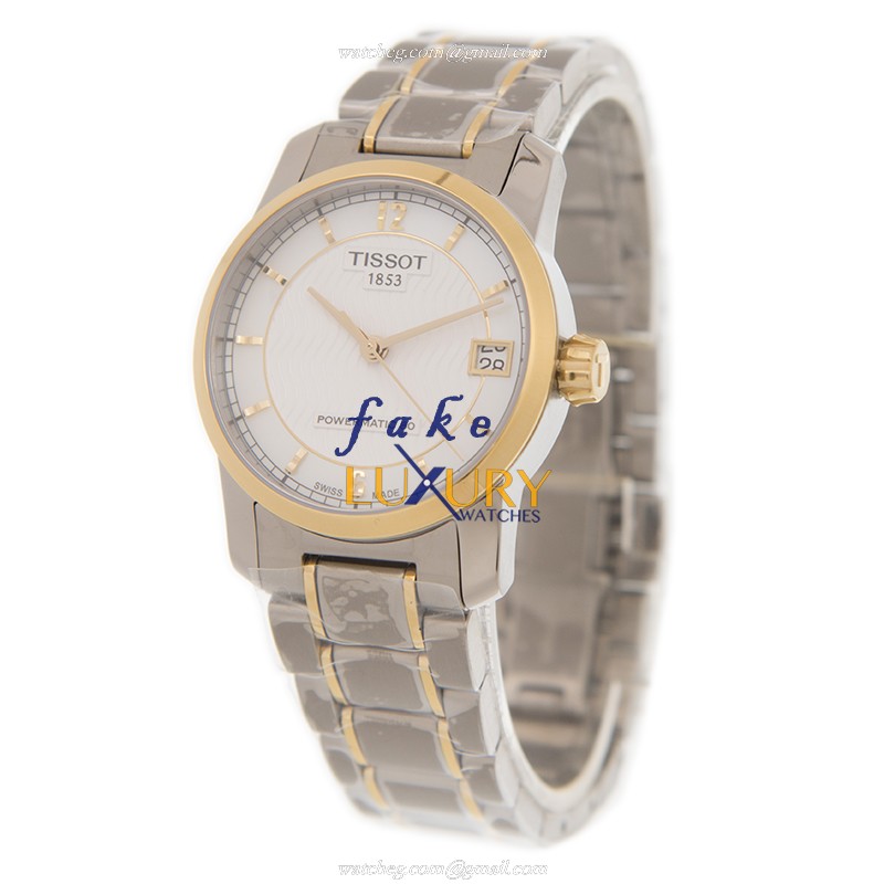 Tissot T087.207.55.117.00 T-Classic Automatic Gold-Plated Stainless Steel Replica Watch - Image 3