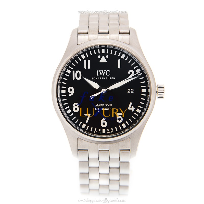 IWC IW327015 PILOTS Automatic Stainless Steel Black Dial | Replica Watch - Image 2