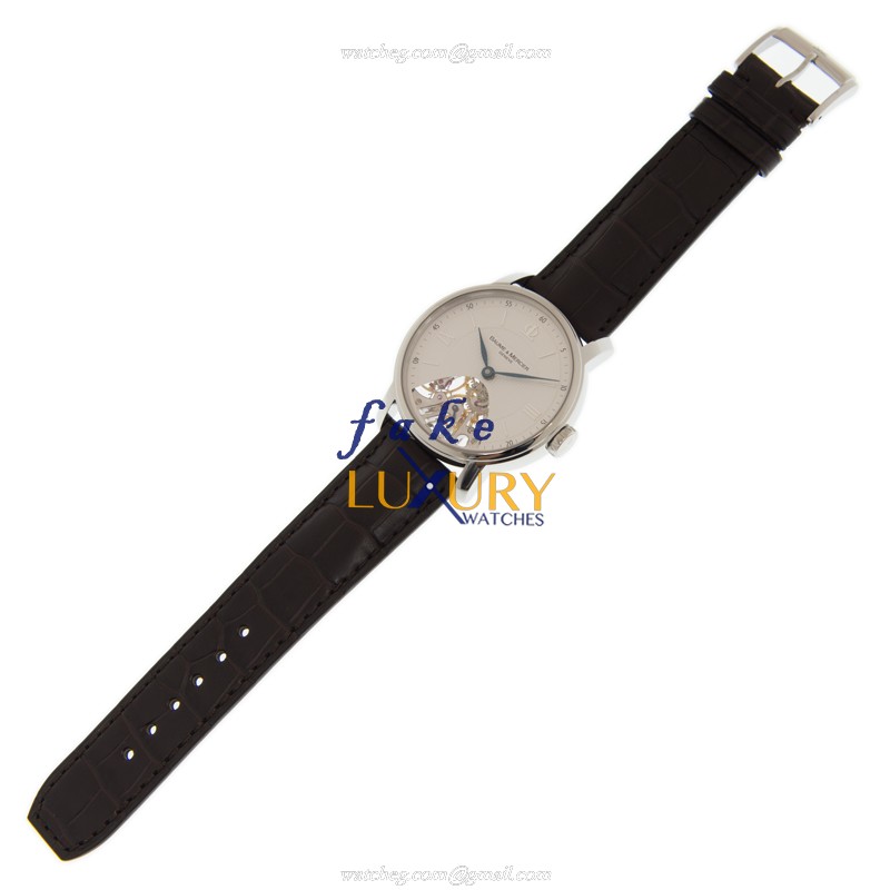 Baume & Mercier M0A08786 Classima Replica Watch, 42mm Manual Wind, White Dial Steel - Image 2
