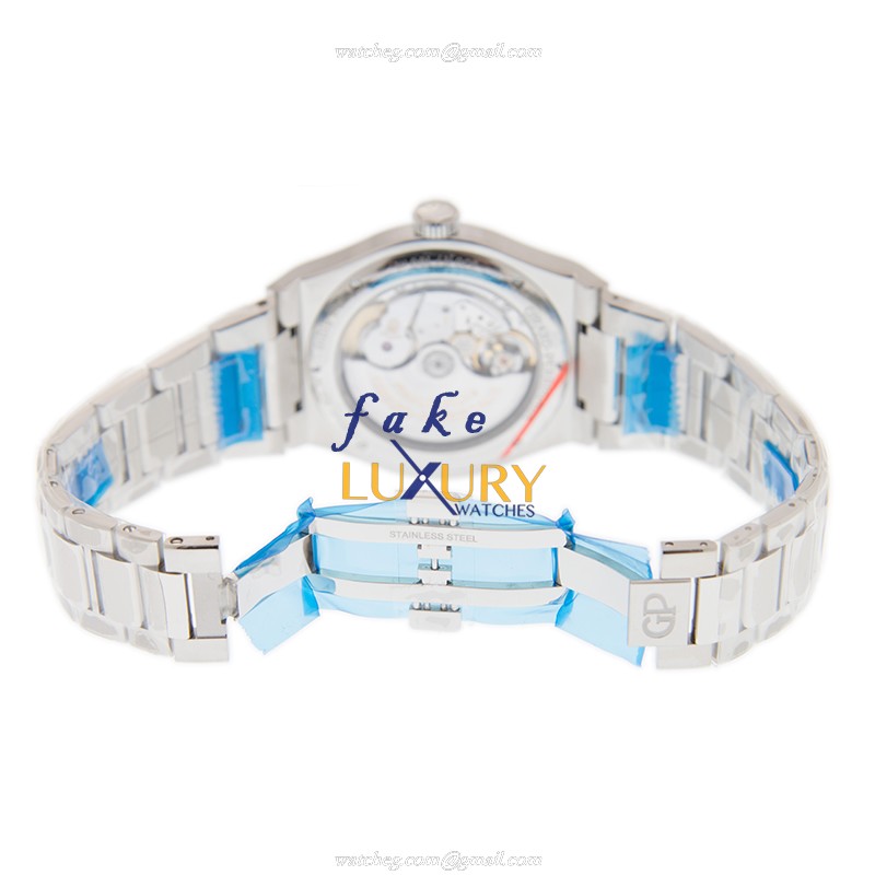 Girard Perregaux Laureato 81010-11-431-11A Replica Watch, Automatic, Blue Dial, Steel Case - Image 5
