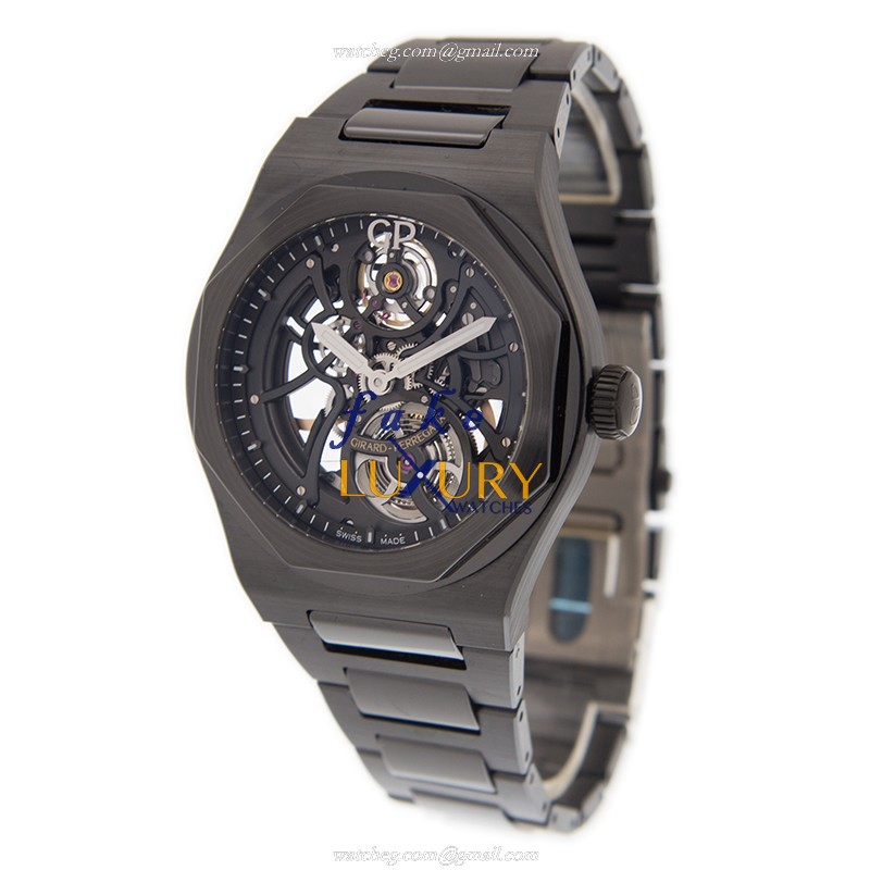 Girard Perregaux Laureato 81015-32-001-32A Automatic Ceramic Black Dial Replica Watch - Image 3