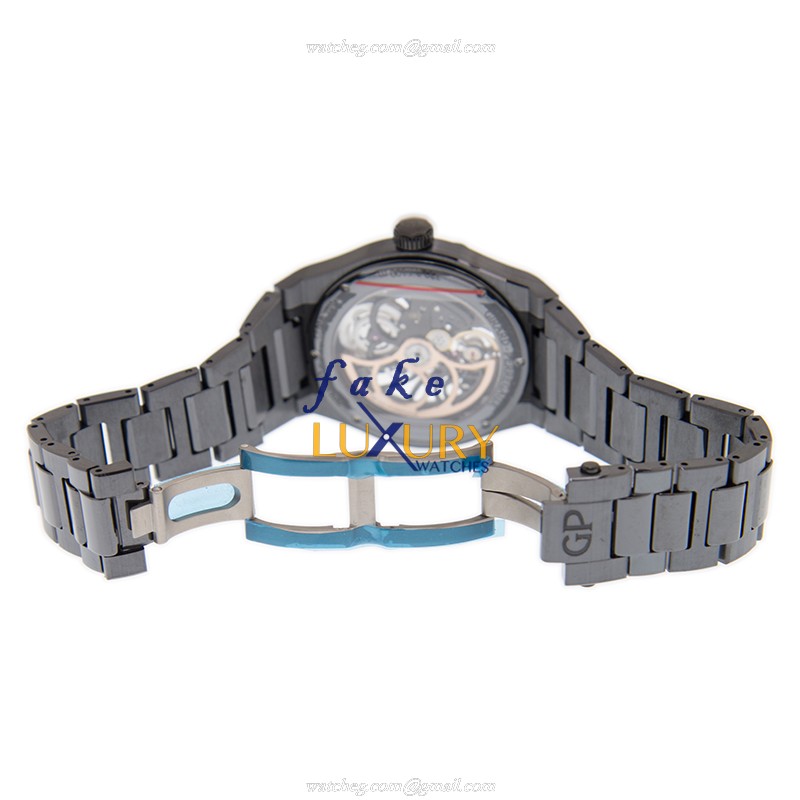 Girard Perregaux Laureato 81015-32-001-32A Automatic Ceramic Black Dial Replica Watch - Image 5