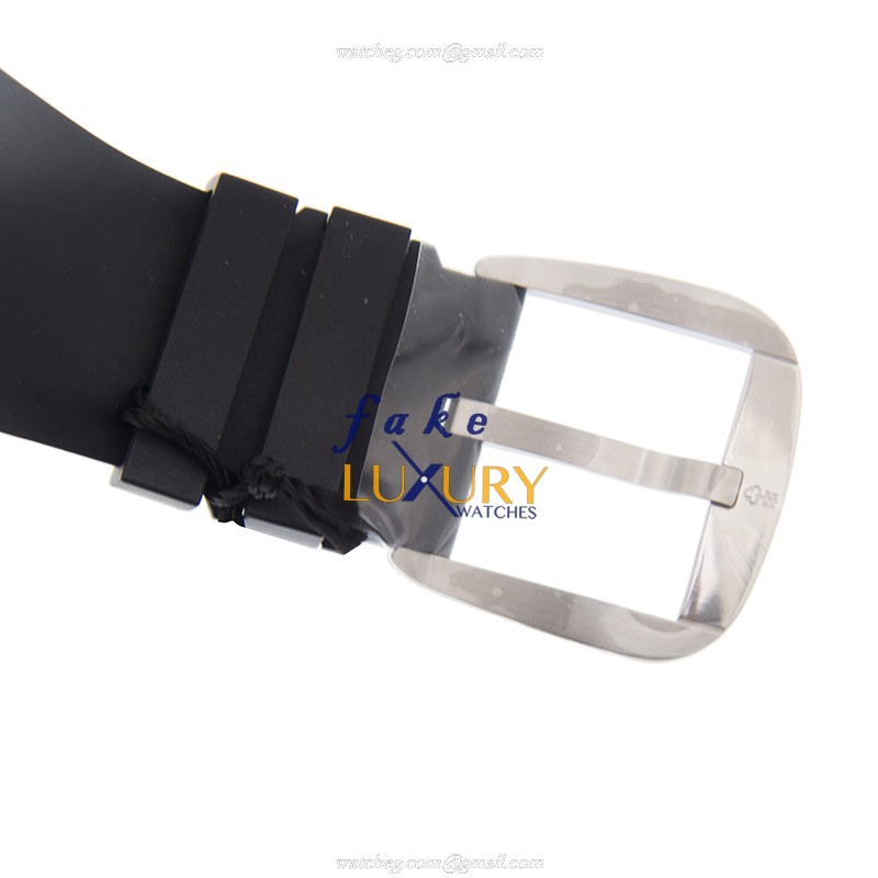 Corum 390.101.04/0371 SO01 Bubble Automatic Titanium Replica Watch, Orange Dial Black Rubber Strap - Image 4