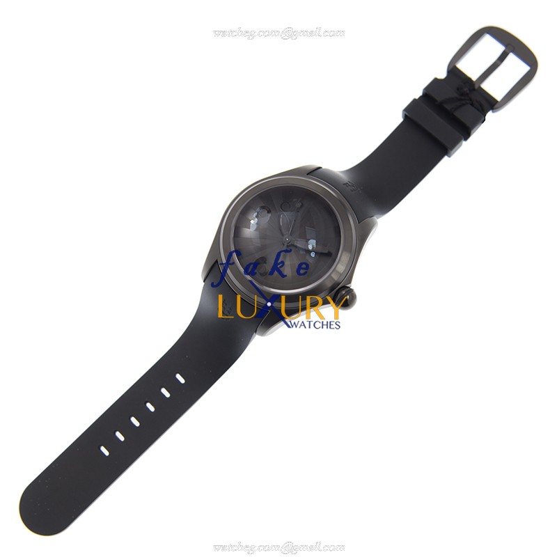 Corum 082.310.98/0371 BB01 Bubble Replica Watch, Automatic, Black Dial, Steel Case - Image 2