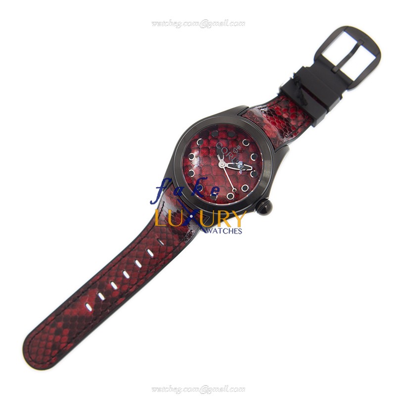 082.410.98/0335 PR01 - Corum Bubble Replica Watch - Automatic - Red Dial Steel - Image 2