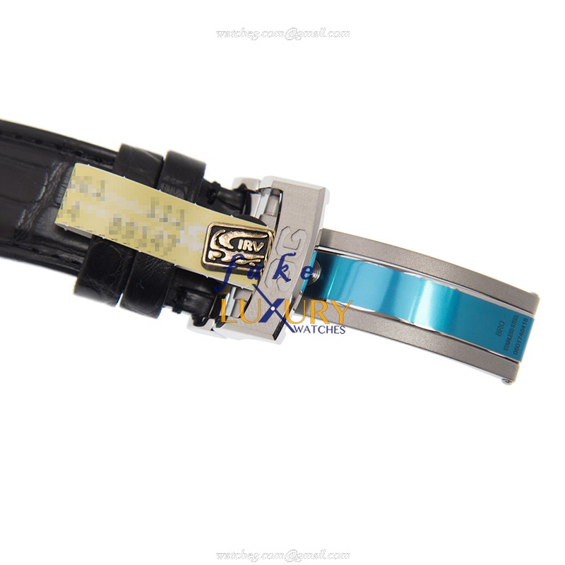 Glashutte 1-90-02-42-32-50 Prima Luna Automatic White Dial Leather Strap Replica Watch - Image 4