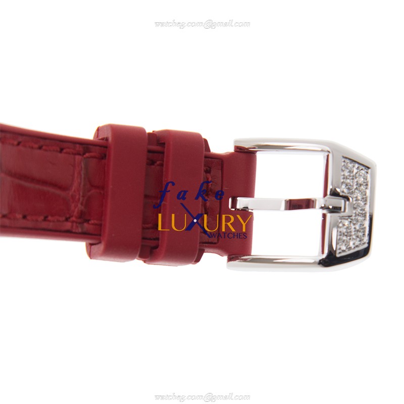 Franck Muller V 29 SC AT FO D AC.RG Vanguard Replica Watch, Automatic, White Dial, Red Alligator - Image 4