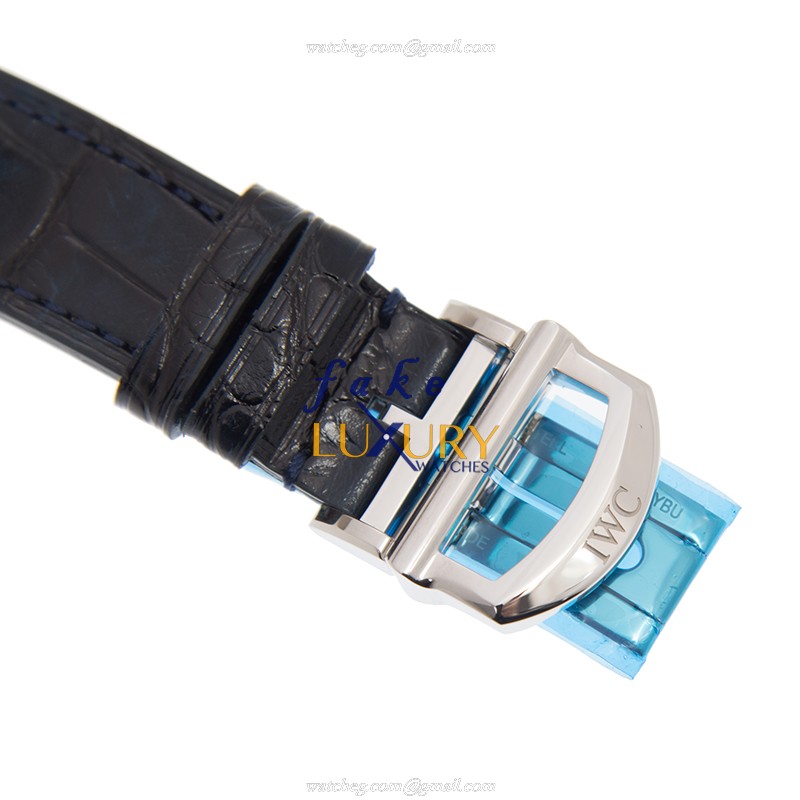 IW459008 - IWC Portofino Replica Watch Automatic Stainless Steel Diamonds Silver Dial - Image 4