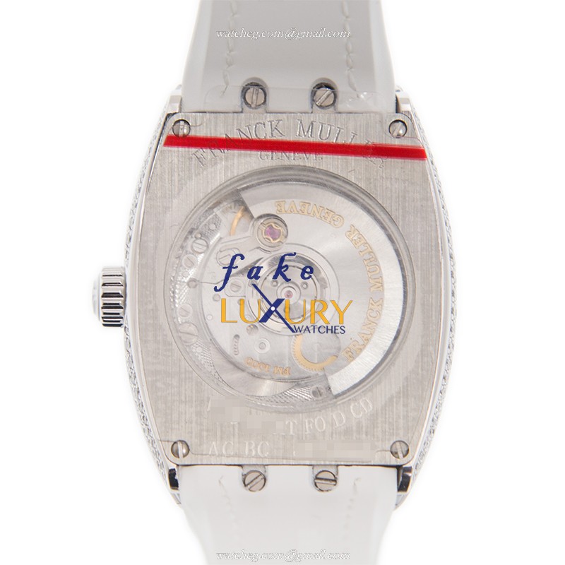 Franck Muller V 29 SC AT FO D CD AC.BL VANGUARD Auto Replica Watch - Swiss Movement, Silver Dial - Image 3