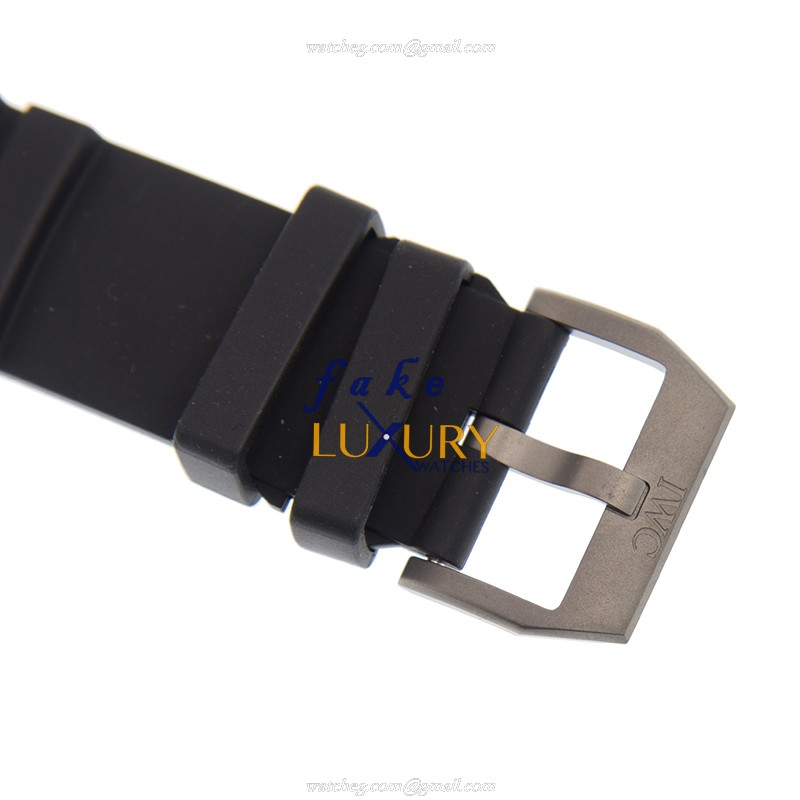 IWC Aquatimer IW329101 Automatic Titanium Black Dial Rubber Strap Replica Watch - Image 4