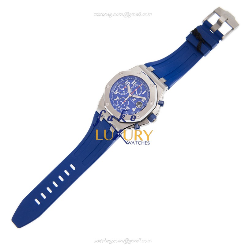 Audemars Piguet 26470ST.OO.A030CA.01 - Replica Watch - Automatic - Steel Case - Blue Dial - Rubber - Image 2