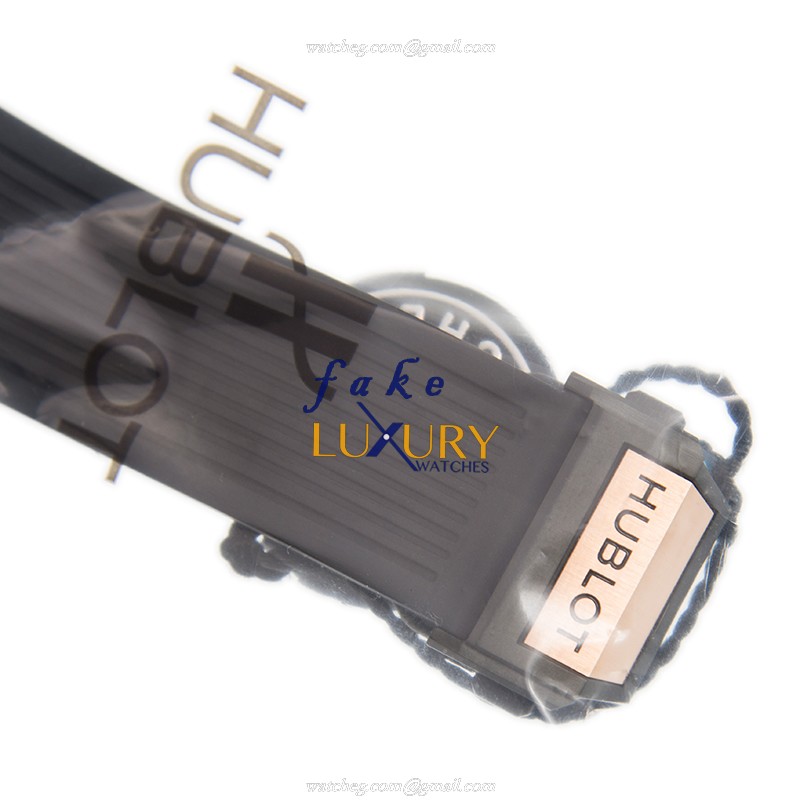 Hublot 411.OM.1180.RX Big Bang Auto 18kt Rose Gold Replica Watch - Swiss Clone 45mm Black Dial - Image 4