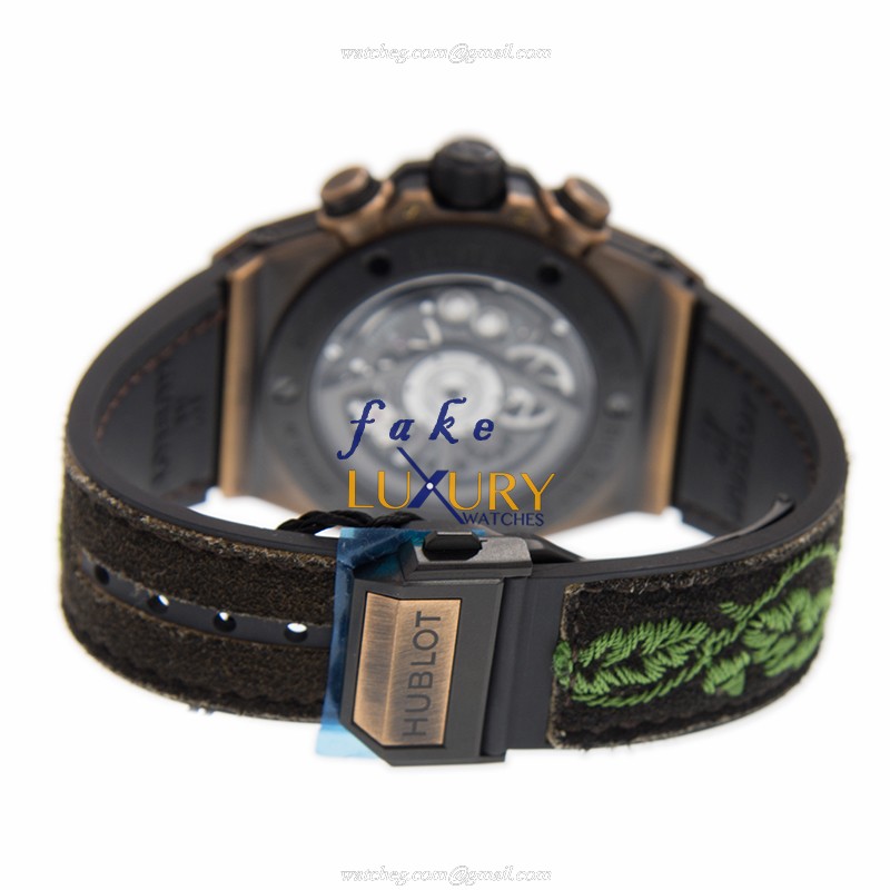 Hublot Big Bang 411.BZ.1149.VR.MDL17 | Automatic Bronze Silver Dial Replica Watch - Image 5