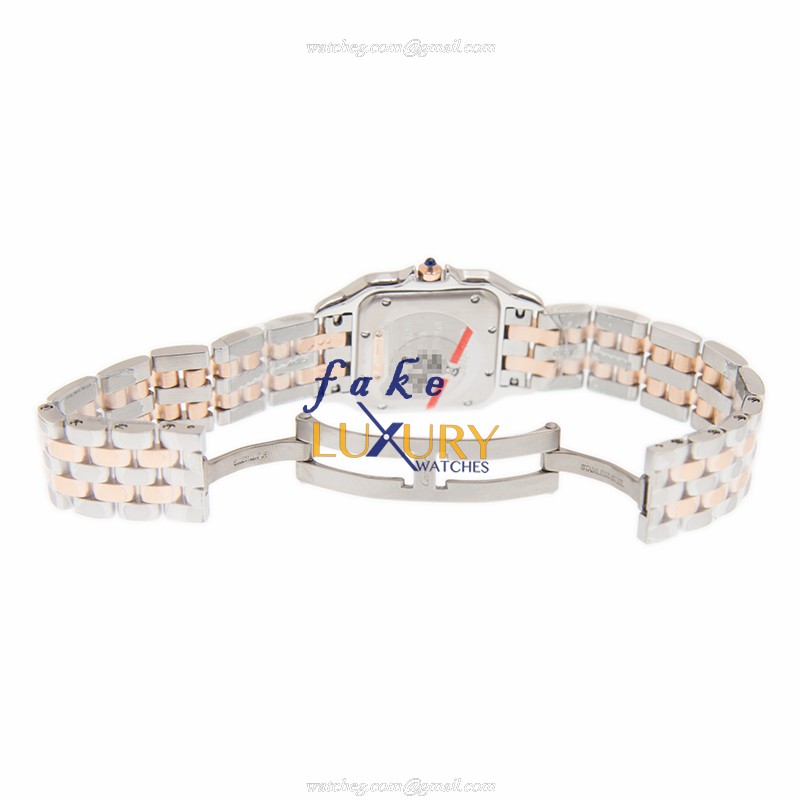 Cartier Panthere W3PN0007 | 37mm Quartz | 18kt Rose Gold Steel | White Dial | Replica Watch - Image 5
