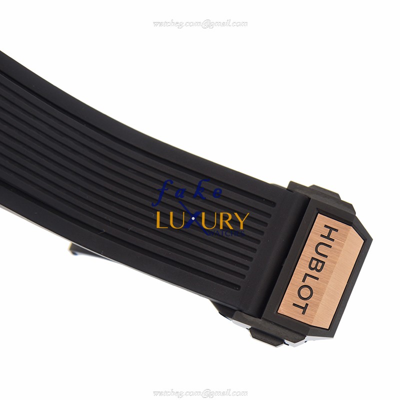 Hublot 411.OX.1180.RX.1104 BIG BANG Auto 18kt Rose Gold Diamond Bezel Replica Watch - Image 3
