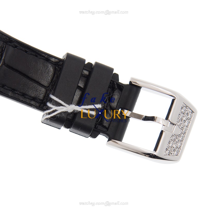 Franck Muller V 35 SC AT FO D AC.NR Vanguard Replica Watch, Automatic, White Dial, Steel & Diamonds - Image 4