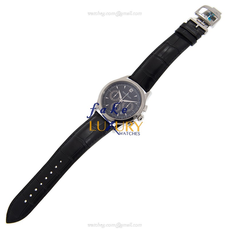 Jaeger-Lecoultre Master Ultra Thin Q1538470 - Replica Watch - Automatic - Black Dial - Steel Case - Image 2