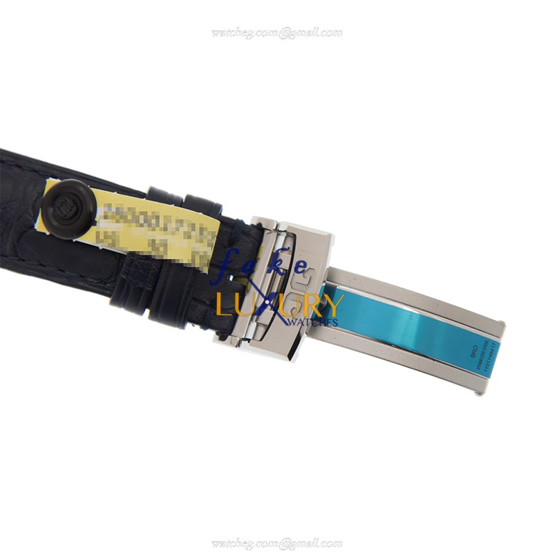 Glashutte Senator Manual Winding Skeletonized 100-04-05-12-30 | Blue Dial | Automatic | Steel - Image 4