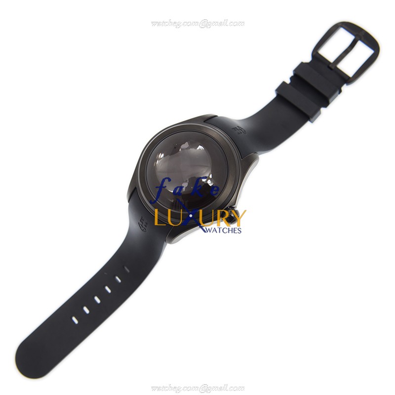Corum 405.100.98/0371 DI01 Bubble Replica Watch, Quartz Movement, Black Dial, Rubber Strap - Image 2