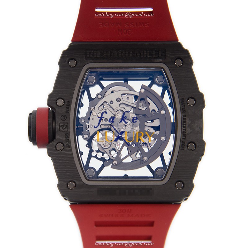 Richard Mille RM35-02 CA Automatic Titanium Red Rubber | 15202ST.OO.1240ST.01 | Automatic - Image 3