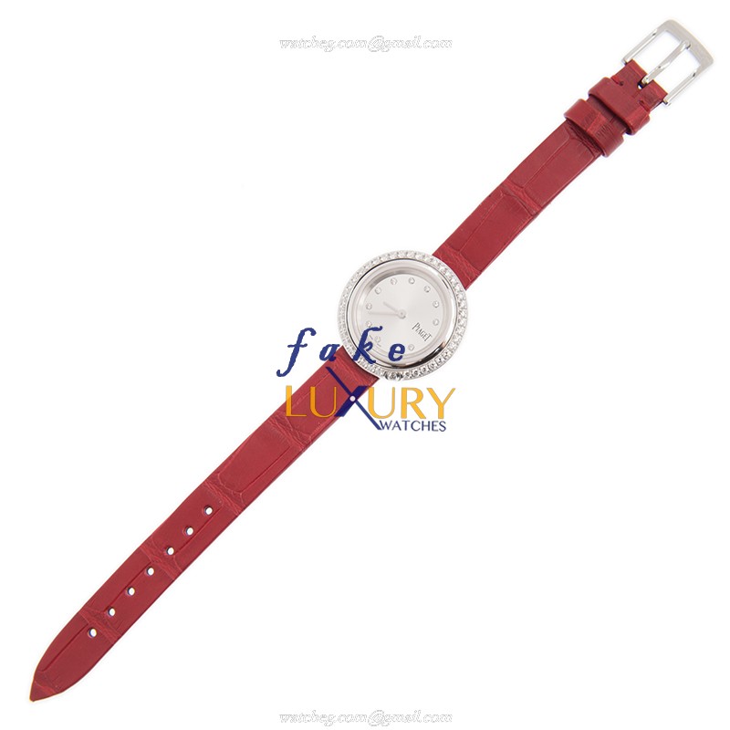 Piaget G0A43084 Possession Replica Watch, Quartz Movement, 18kt White Gold & Diamond Case, Silver - Image 2