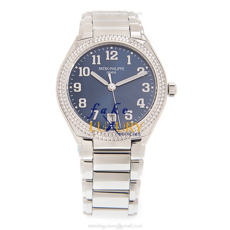 Patek Philippe 7300-1200A-001 Twenty-4 Blue Dial Automatic Stainless Steel Replica Watch - Image 2